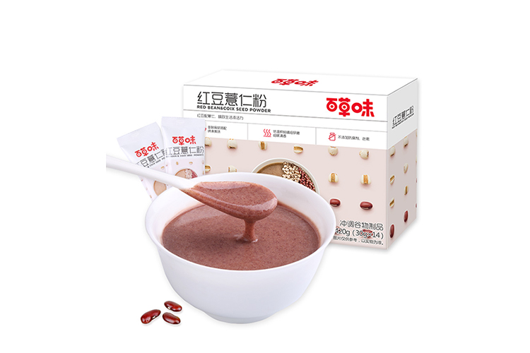 BAICAOWEI RED BEAN & COIX SEED POWDER 420G